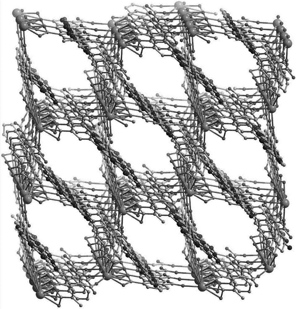 一种用于乙炔和甲烷吸附分离的金属有机骨架材料及其制备方法与流程