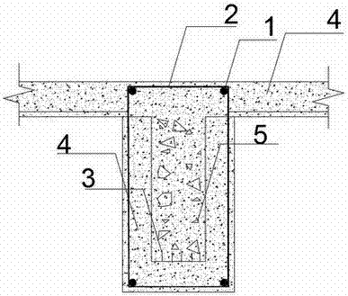 一种高强建筑垃圾再生混凝土叠合梁及其施工方法与流程