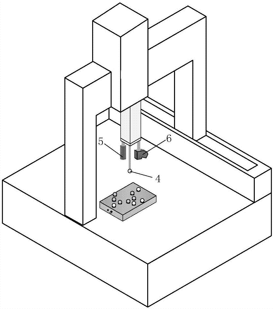 用于多傳感器測量系統(tǒng)的多球板標(biāo)準(zhǔn)器及聯(lián)合誤差檢測法的制作方法與工藝