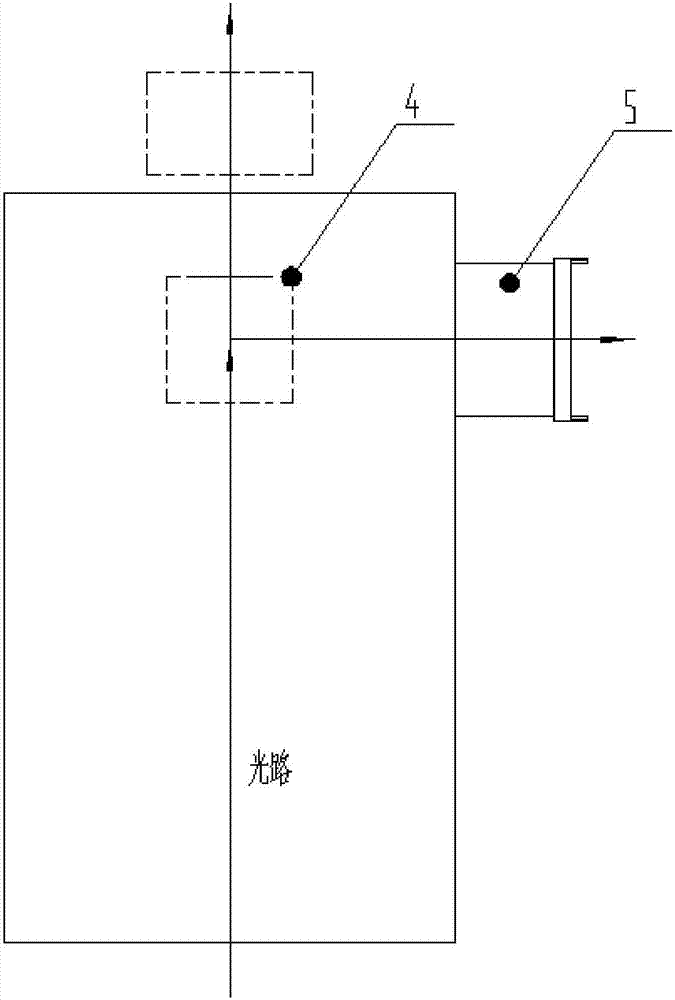 一种内置相机及分光接口结构的制作方法与工艺