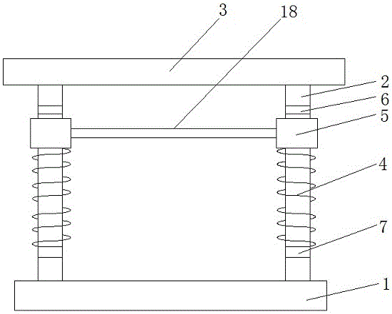 一种具有减震缓冲功能的钢材沙发支架的制作方法与工艺