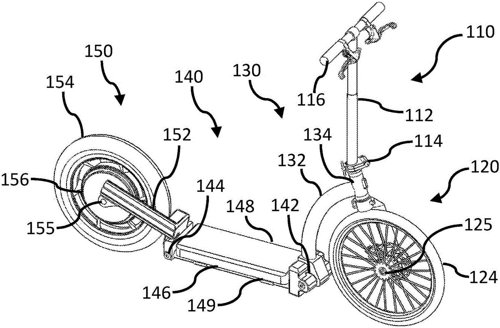 折疊小型摩托車的制作方法與工藝