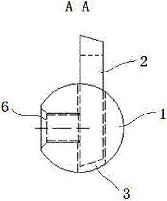一种加工带凸台内孔环槽用镗刀的制作方法与工艺