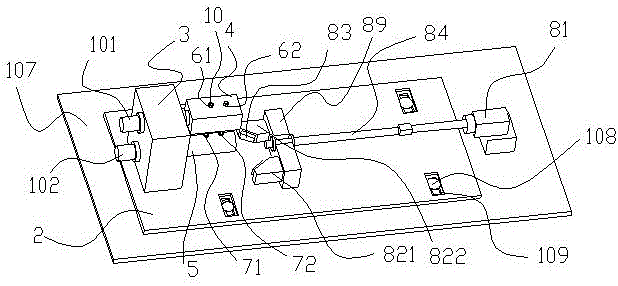 一種活塞銷孔座眼加工裝置的制作方法