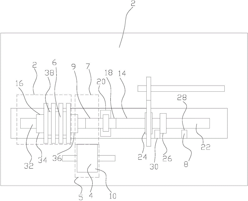 一種鐵路貨車零件用磨邊裝置的制作方法