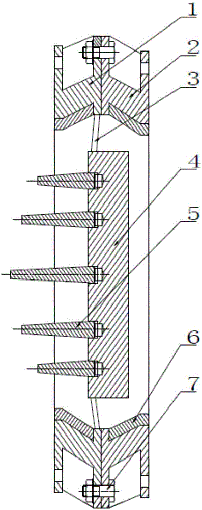 固定在真空挤砖机内的挤压流道的制作方法与工艺