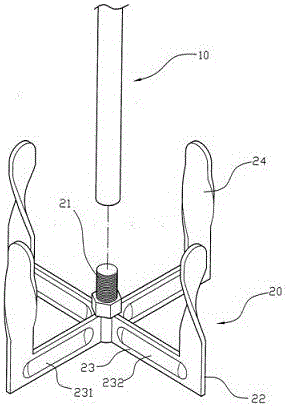 混凝土攪拌機(jī)的攪拌桿結(jié)構(gòu)的制作方法與工藝