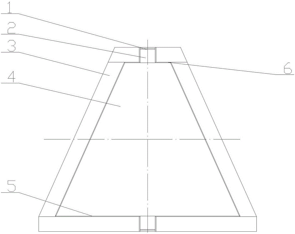 一種錐形頂標(biāo)模具的制作方法與工藝