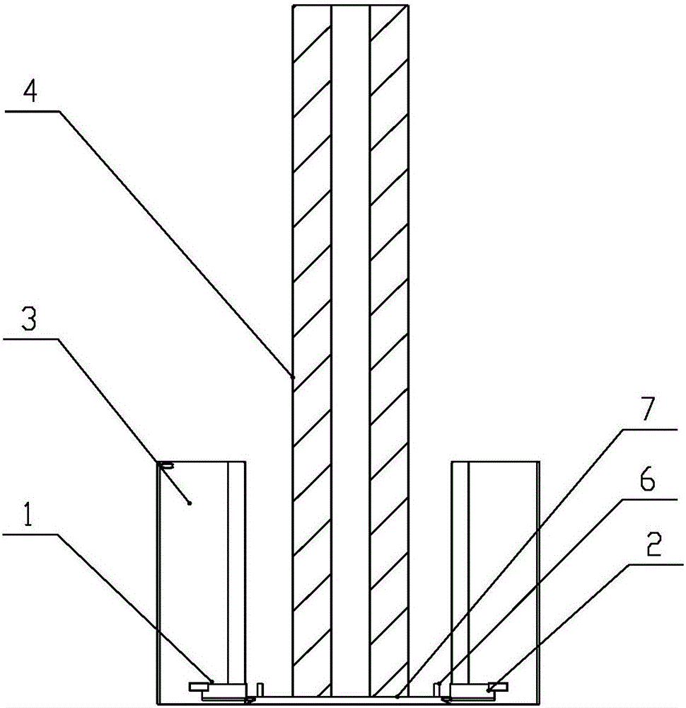 无桥半挂车车架尾部横向连接装置的制作方法