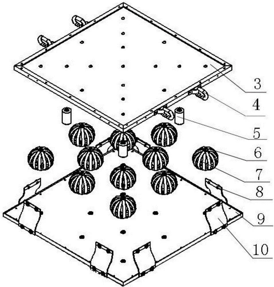 一種減振托盤的制作方法與工藝