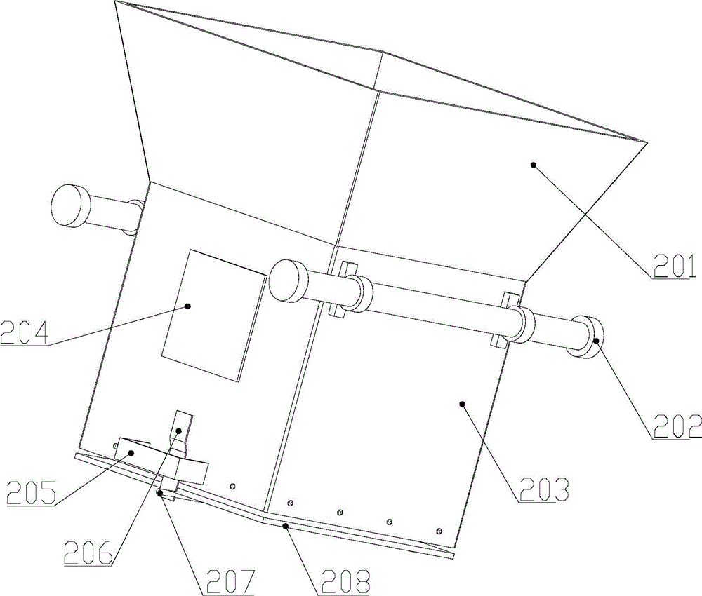 奶牛养殖自动化加料喂养装置的制作方法