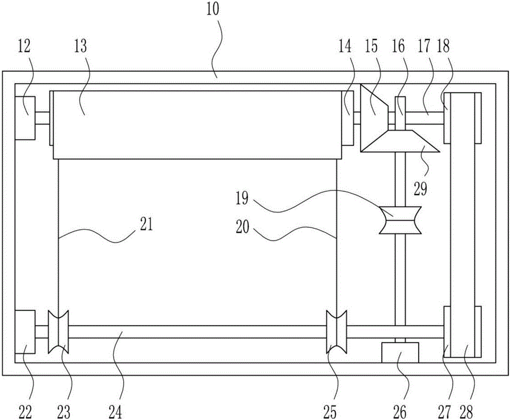 一种建筑钢材升降式堆放装置的制作方法