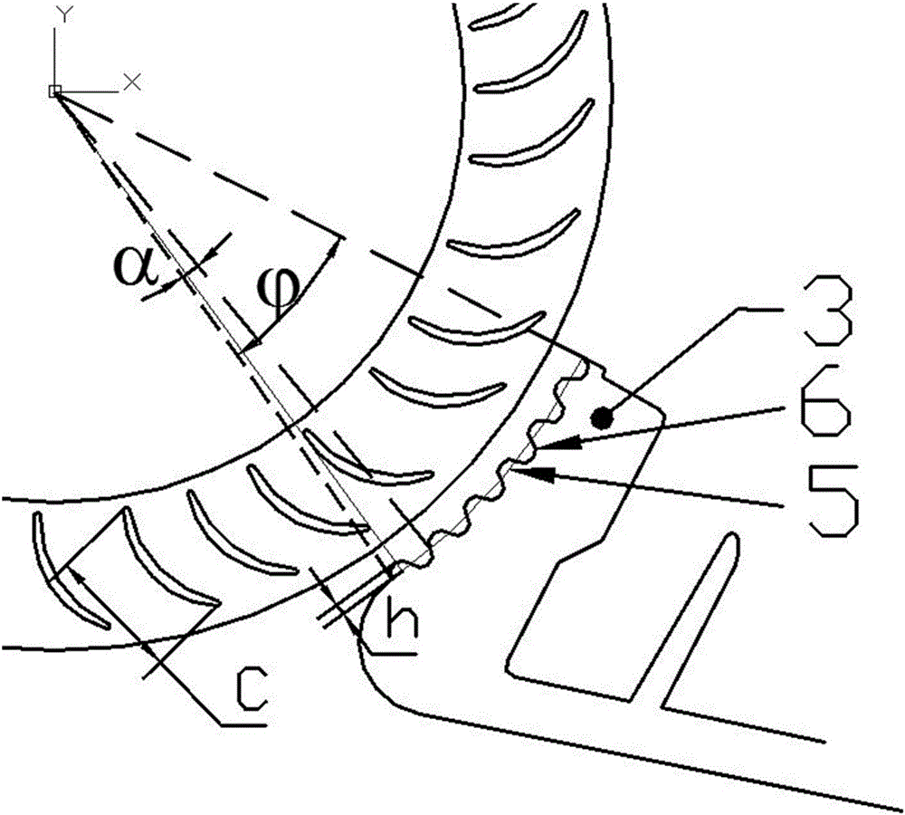 一种蜗舌结构的贯流风机的制作方法与工艺