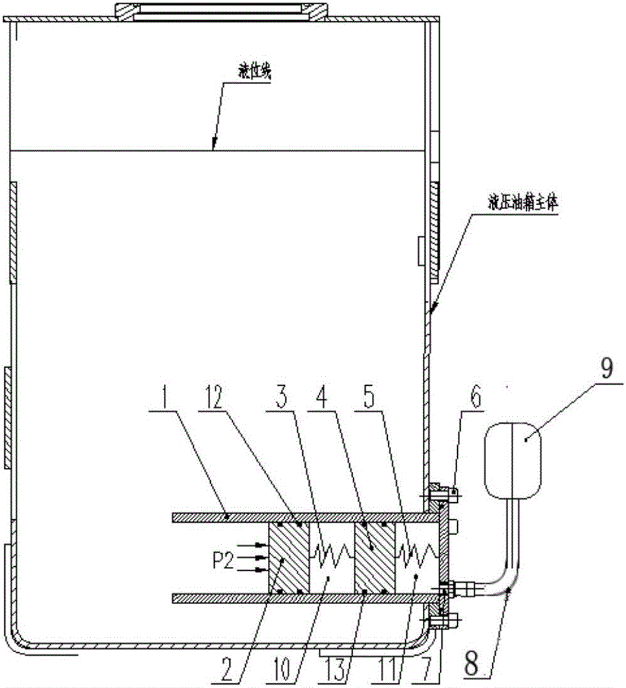 一种液压油箱泄压装置的制作方法