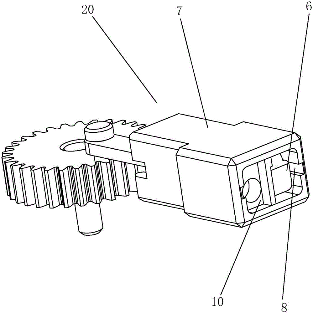 機(jī)器人微型舵機(jī)電機(jī)的單體雙向閥門及氣缸的換氣裝置的制作方法