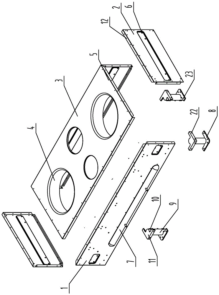 一種商用燃?xì)鉅t架及其制備工藝的制作方法與工藝