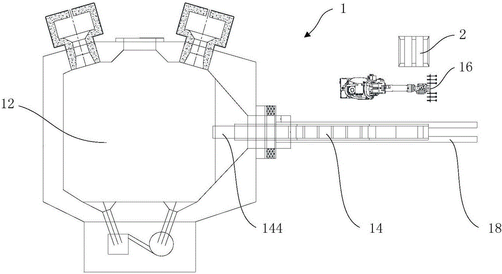 熔化炉投料系统的制作方法与工艺