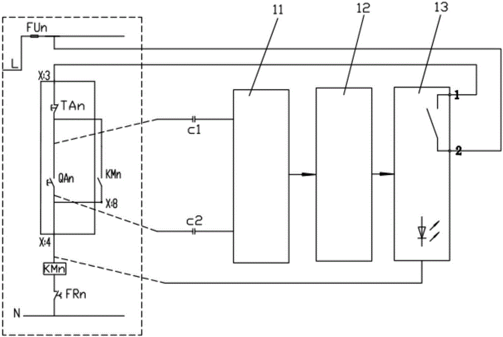 一种操作柱开关失灵判断装置的制作方法