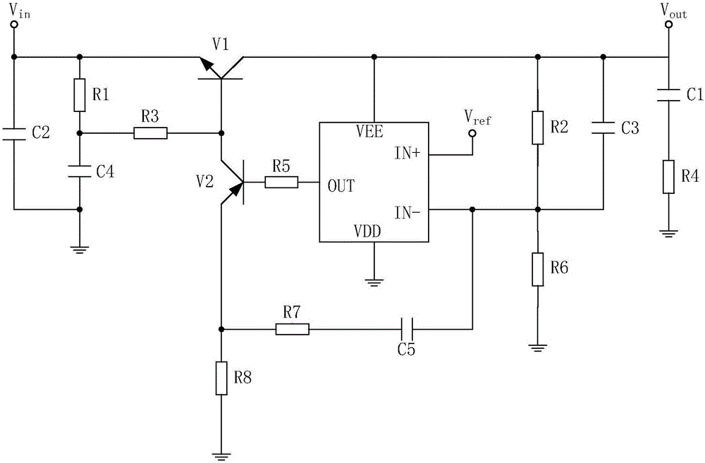 一種線性穩(wěn)壓電源及調(diào)整方法與流程