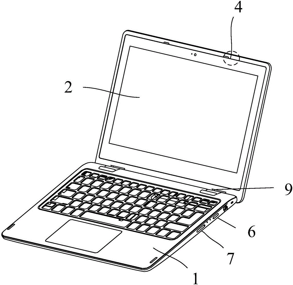 自动开合式笔记本电脑及其开合方法与流程