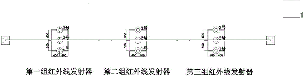 基于紅外矩陣的交通流量和車速采集的裝置及方法與流程