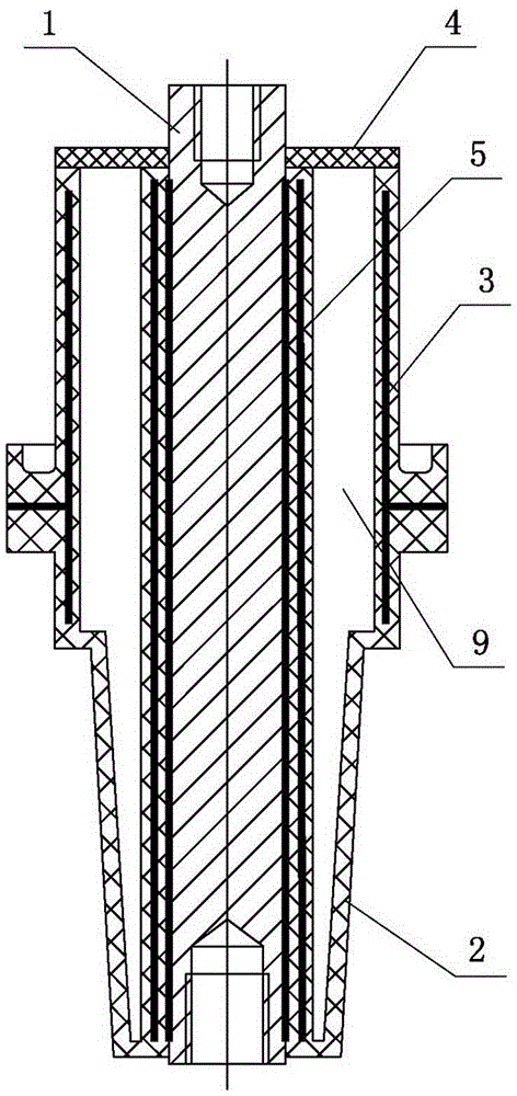 一种用于中高压电连接的绝缘套管及其制造方法与流程