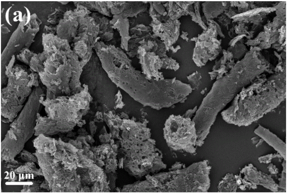 一種鈉離子電池與鋰離子電池負(fù)極植物生物質(zhì)碳摻雜硫氮復(fù)合材料及其制備方法與流程