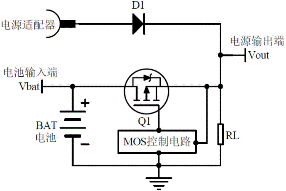 電源切換控制電路的制作方法與工藝