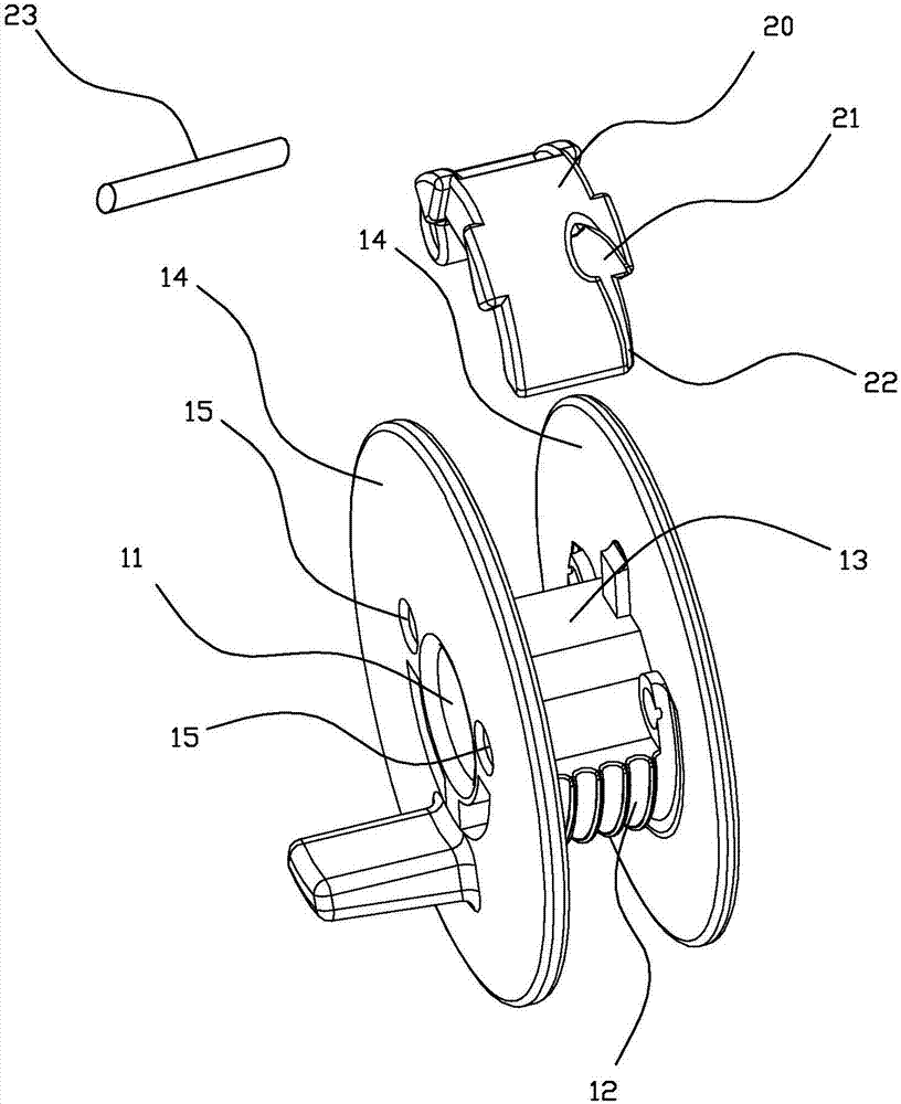 一种用于手摇器的导向卷绕轮的制作方法与工艺