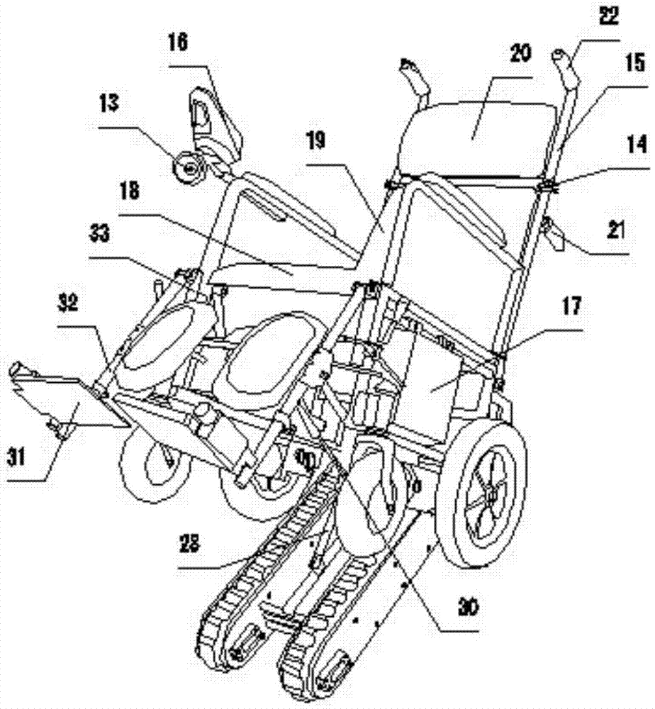 多功能智能操控式轮椅的制作方法与工艺