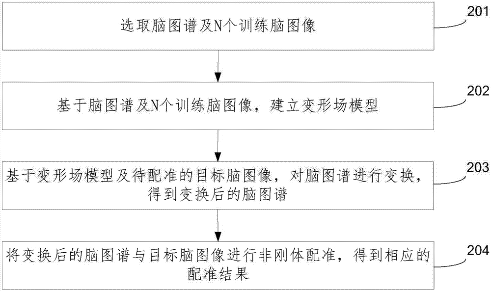 脑图谱与脑图像的配准方法及装置与流程