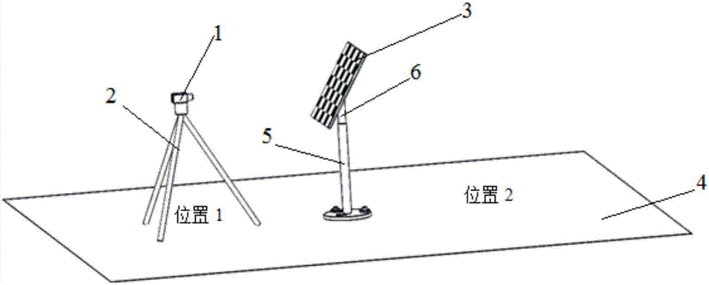 一種機器視覺3D四輪定位儀靶標(biāo)綁定方法與流程