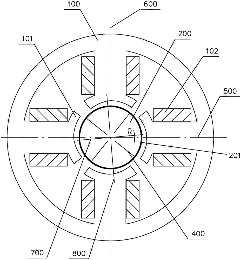 一種單相自起動(dòng)永磁同步電動(dòng)機(jī)驅(qū)動(dòng)的小型換氣扇的制作方法與工藝