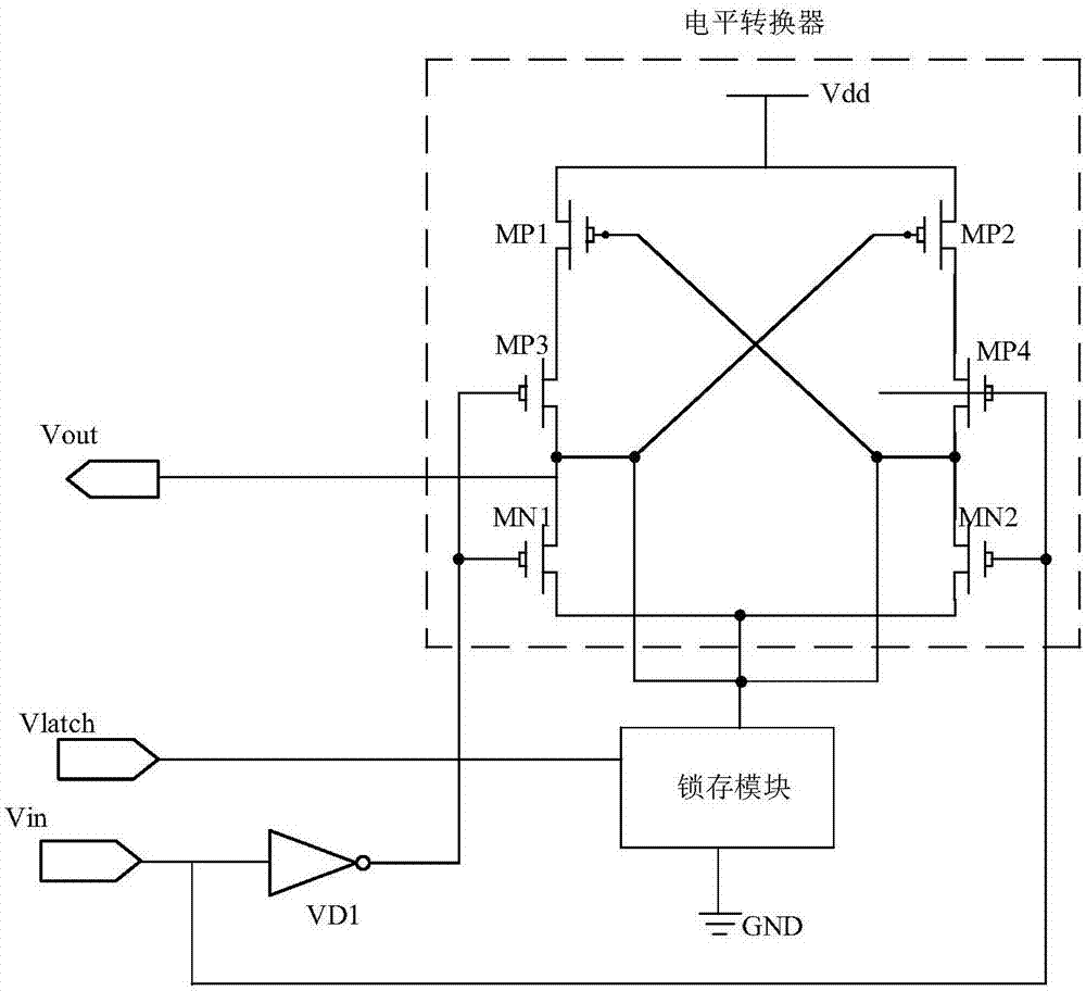 電平轉(zhuǎn)換電路的制作方法與工藝