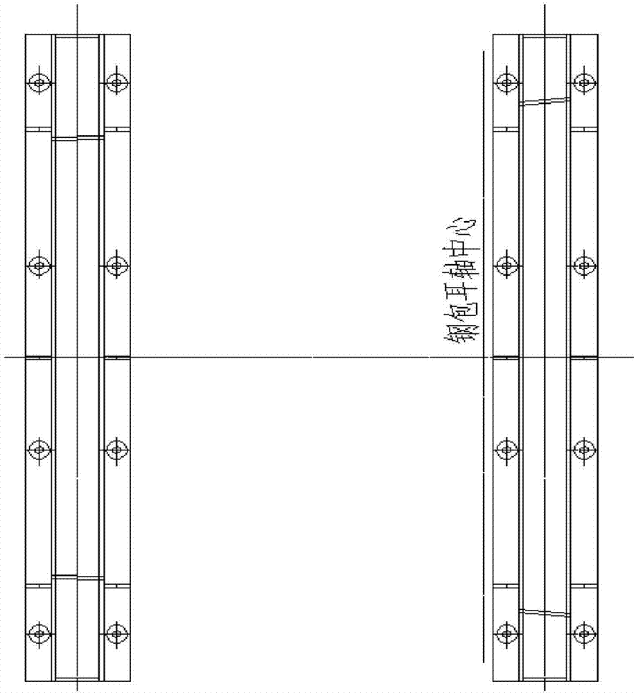 一种卧式钢包热修座架的制作方法与工艺