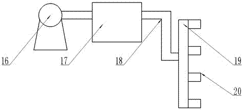 一種儲氫電池電極材料粉碎干燥混合裝置的制作方法