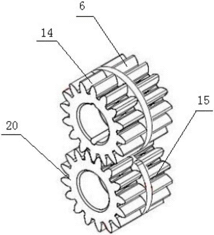 一种错相齿轮补偿结构的齿轮泵的制作方法与工艺