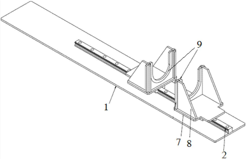 一种测量金属软管伸长量的装置的制作方法