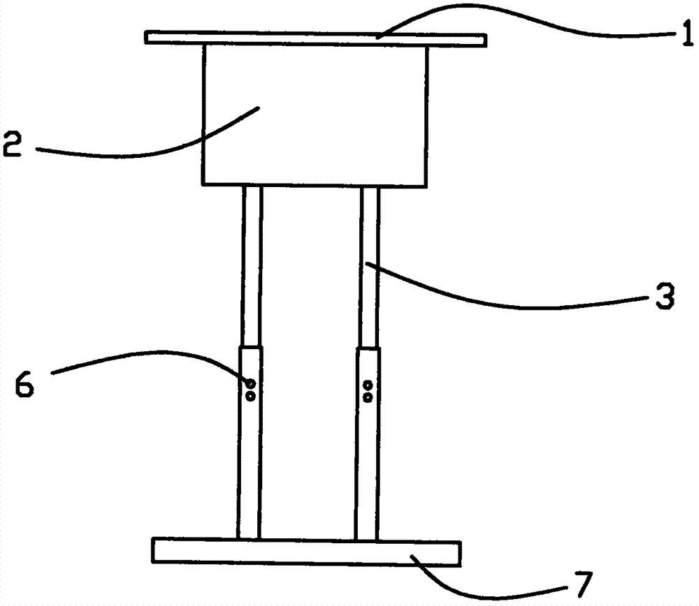 可升降学生课桌的制作方法与工艺