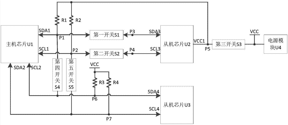 一种控制I2C通信的电路及电子设备的制作方法与工艺