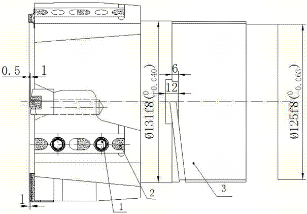 一种深盲孔偏心套料及切断料芯的刀具的制作方法与工艺