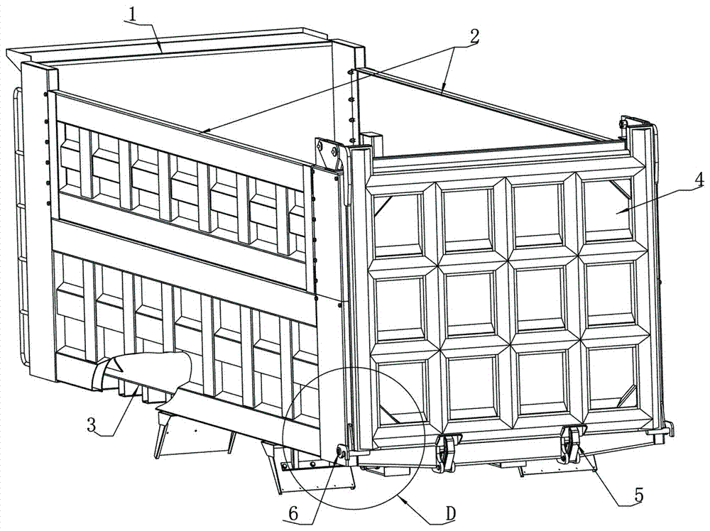 一种防砸抗变形自卸车货箱尾板及具有该尾板的自卸车的制作方法与工艺