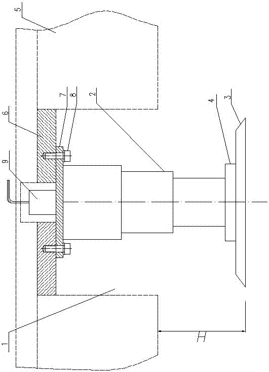 一種自舉式汽車旋轉(zhuǎn)裝置及汽車的制作方法