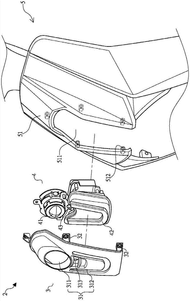 車輛模組化燈具機構(gòu)的制作方法與工藝