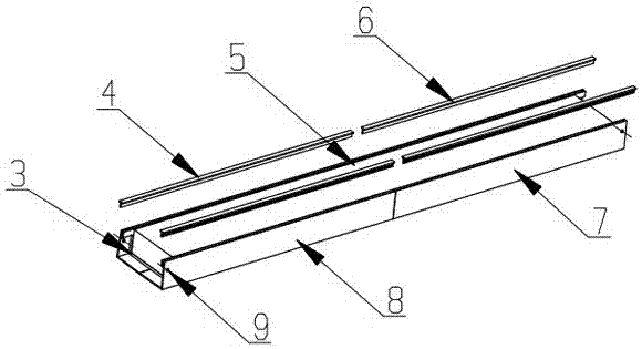 一种用于轻轨U型梁连接处可伸缩式吸声结构的制作方法与工艺