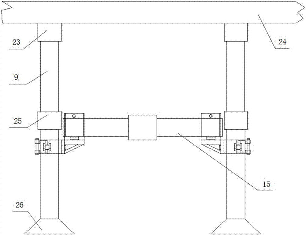 新型道橋施工模板支撐裝置的制作方法