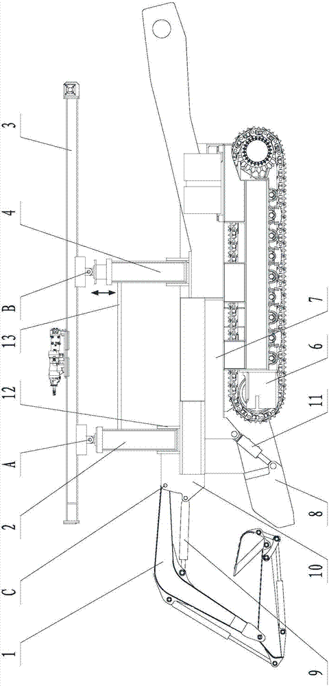 一種挖運(yùn)鉆機(jī)的制作方法與工藝