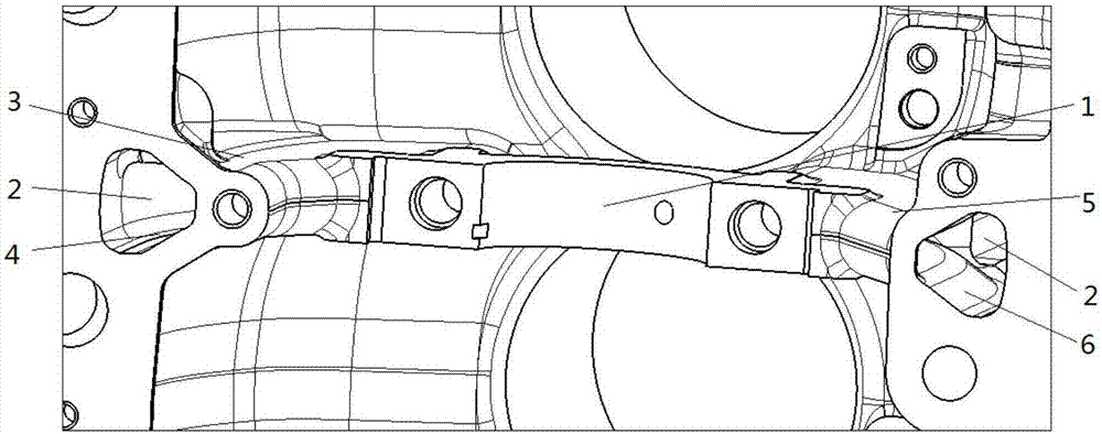 一种缸体曲轴轴承座结构的制作方法与工艺