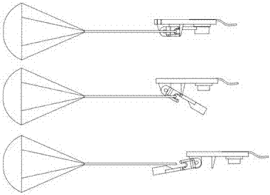 一种风洞试验用开伞装置的制作方法
