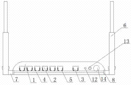 一种家用无线路由器的制作方法与工艺